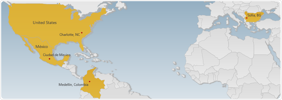 EntSoftSol Departments Map