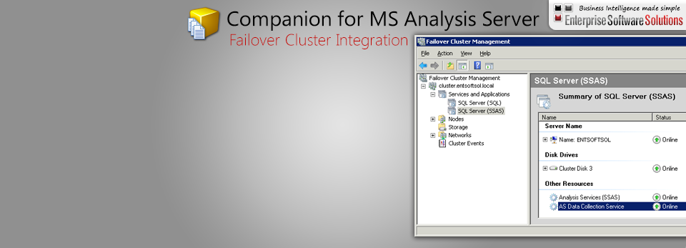 Companion for MS Analysis Server Failover Clustering